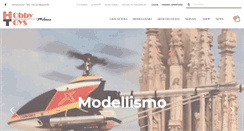Desktop Screenshot of hobbytoysmilano.com
