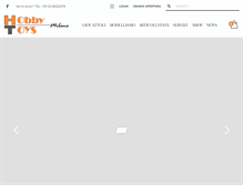 Tablet Screenshot of hobbytoysmilano.com